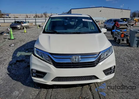 2019 Honda Odyssey Exl z USA, uszkodzony, nr VIN 5FNRL6H75KB110047